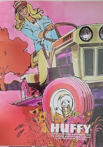 Huffy huffman 1975 - riding, lawn