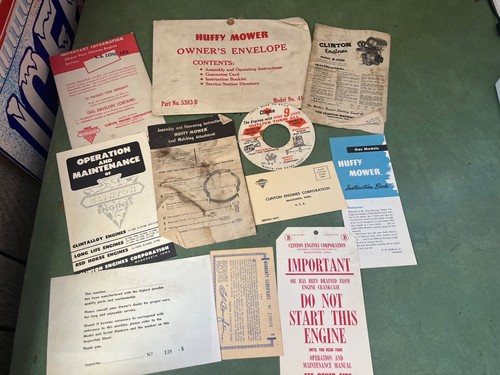 Vintage huffy mowers owners - huffy,