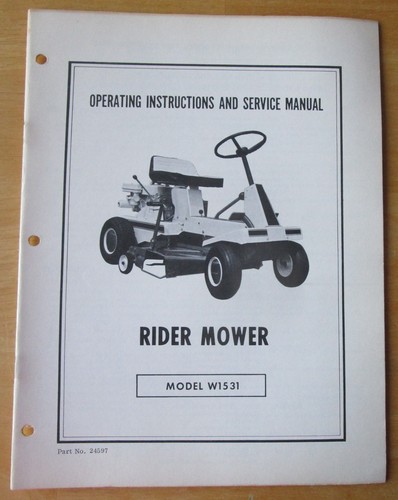 Huffy model w1531 - model,